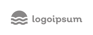 A black and white logo with the word logopsum, inspired by headache relief.